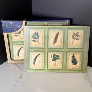 SET of 6 Herbs of Provence Placemats by Pimpernel
